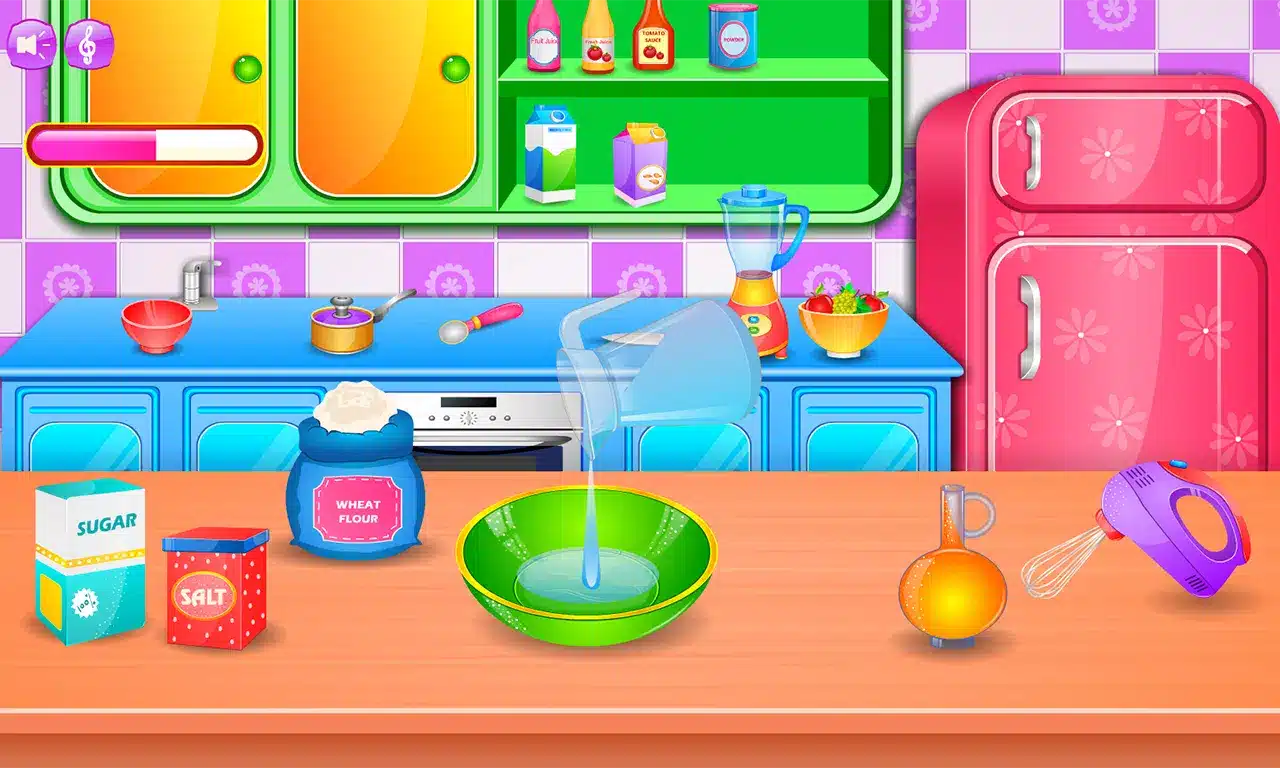 Learn with a cooking game Image 1