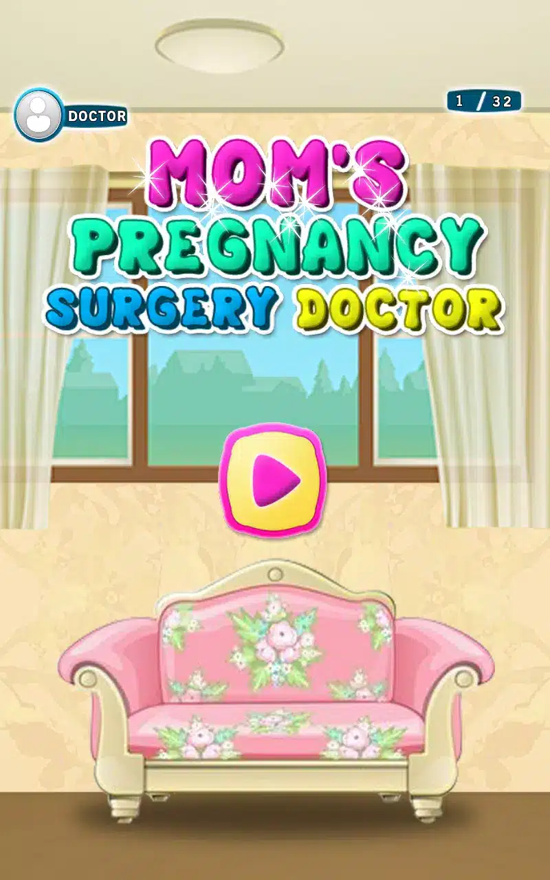 Mom’s Pregnancy Surgery Doctor game Image 1