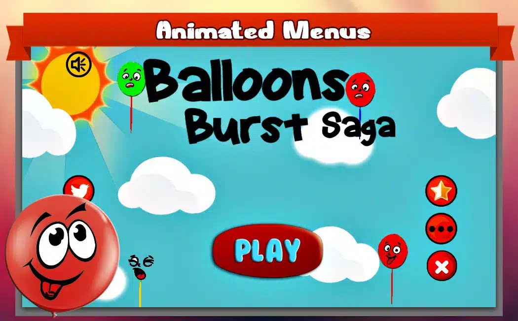 Balloon Burst Saga Image 1