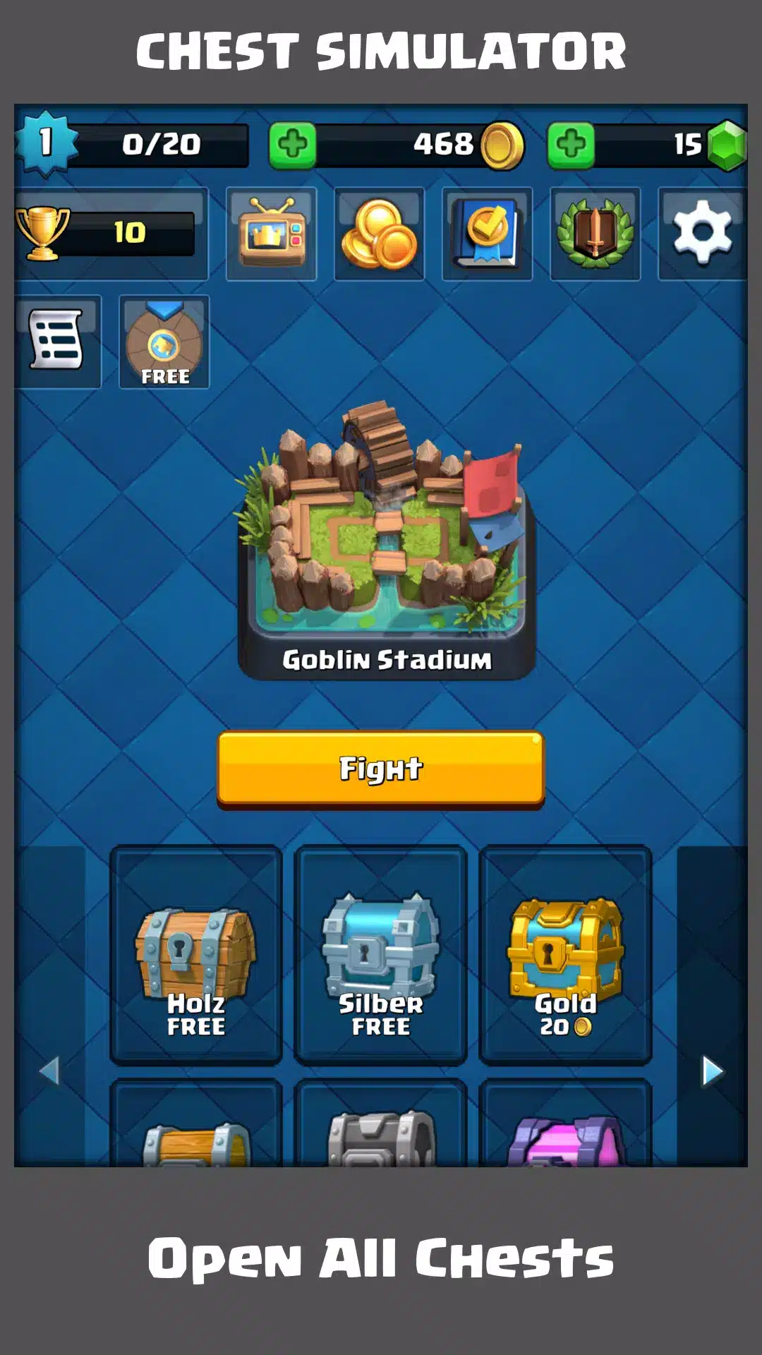 Chest Simulator for Clash Royale Image 1