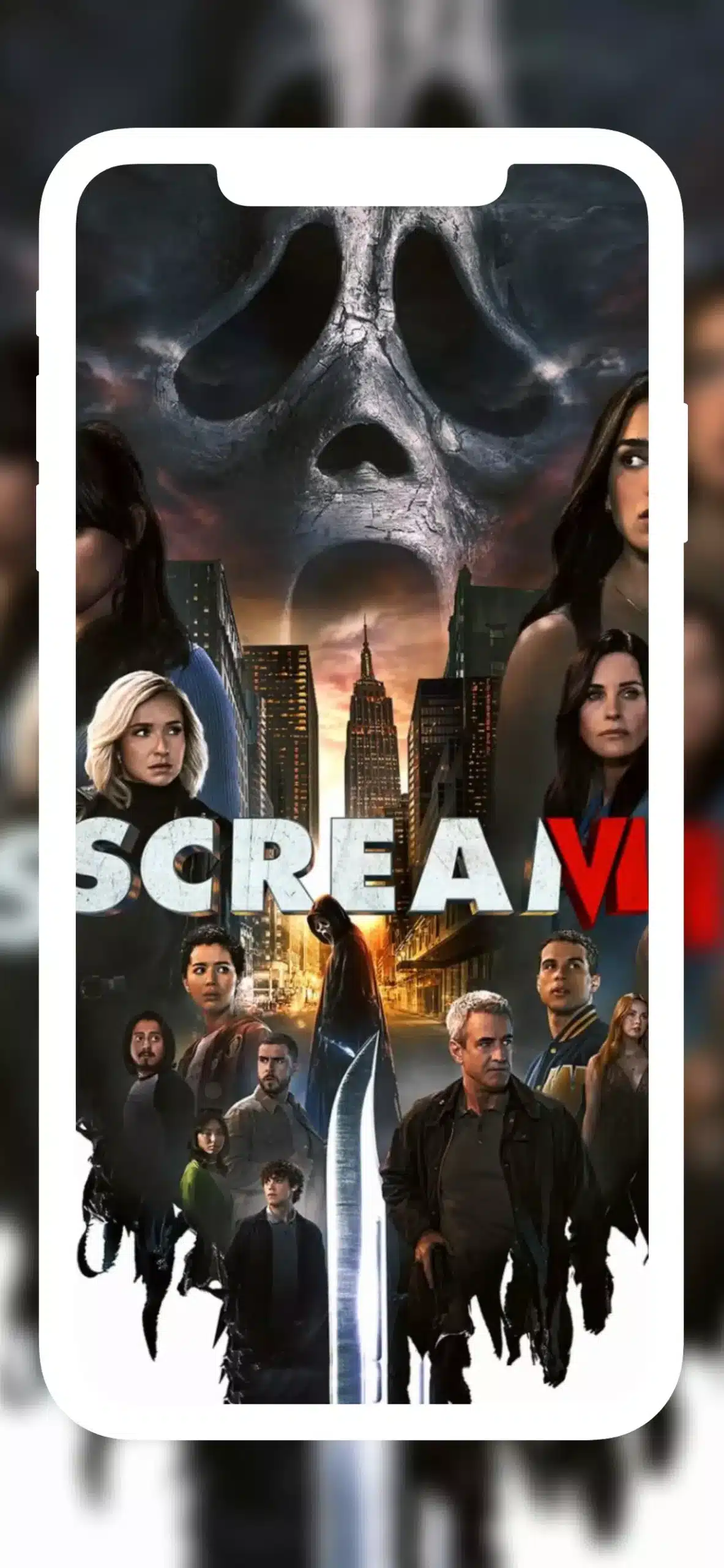 Scream 6 Ghostface Wallpaper Image 1
