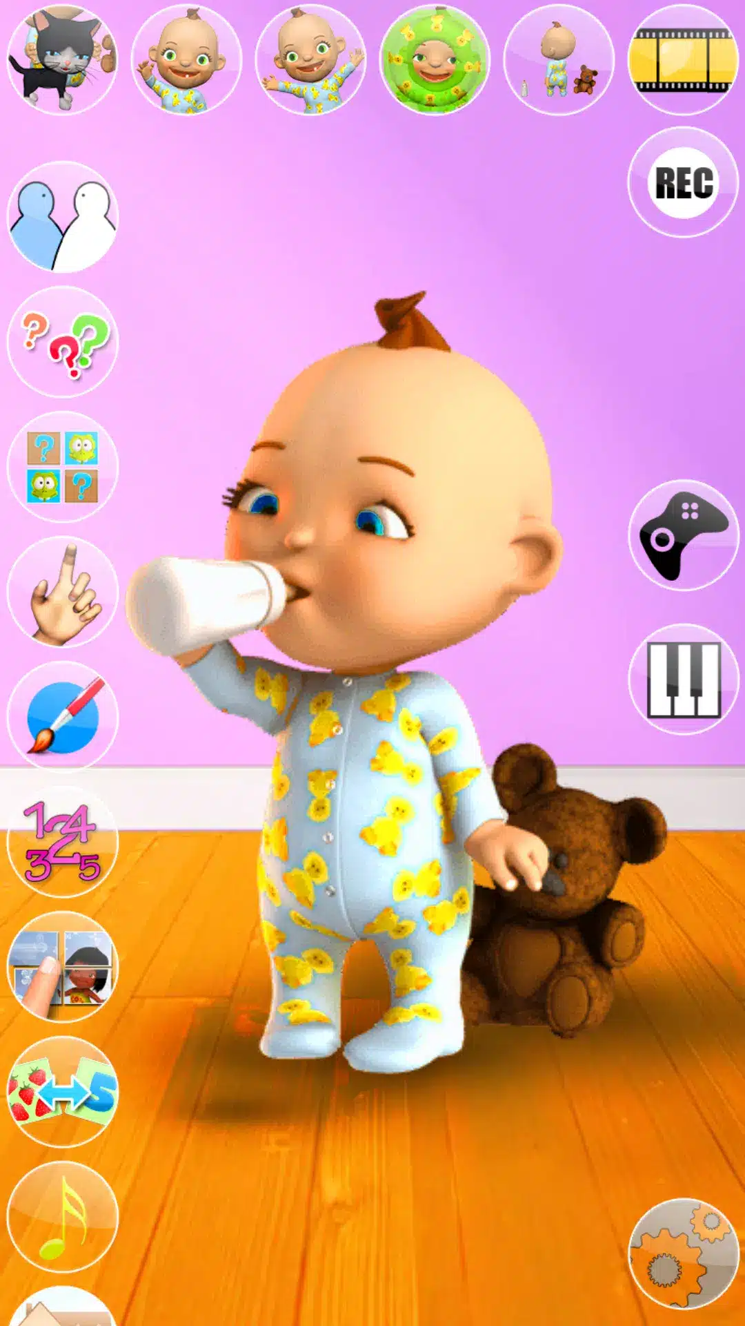 Talking Baby Games with Babsy Image 2