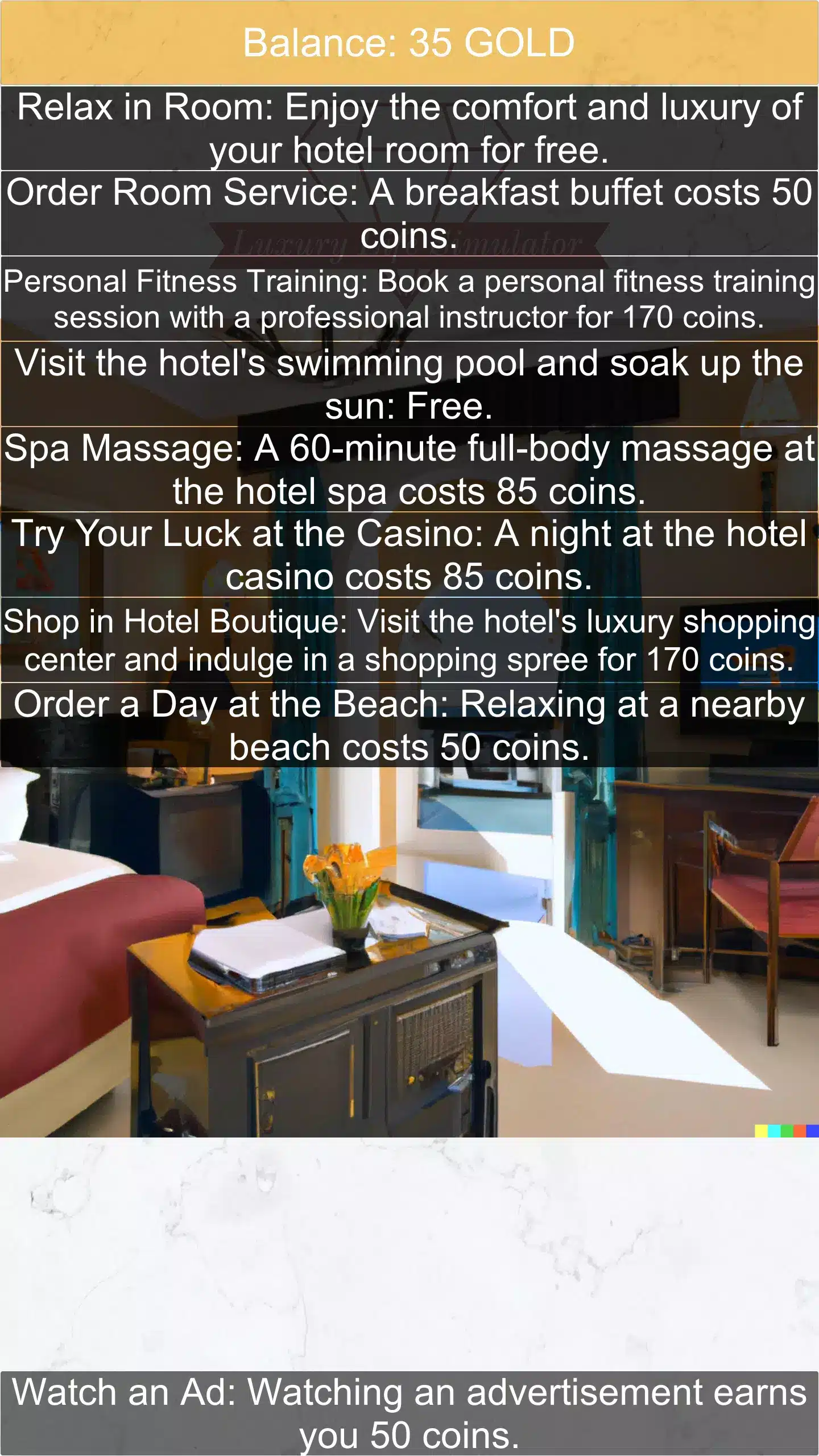 Luxury Life Simulator Image 3