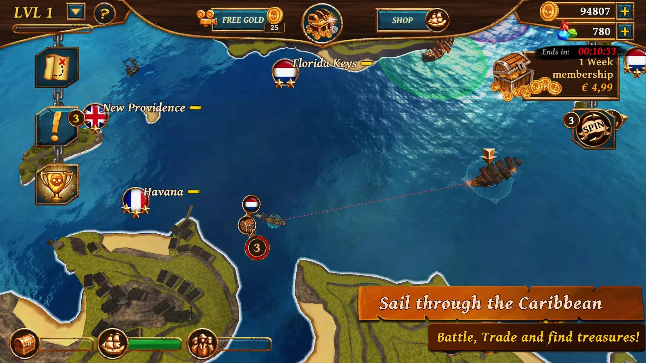 Ships of Battle Age of Pirates Image 2