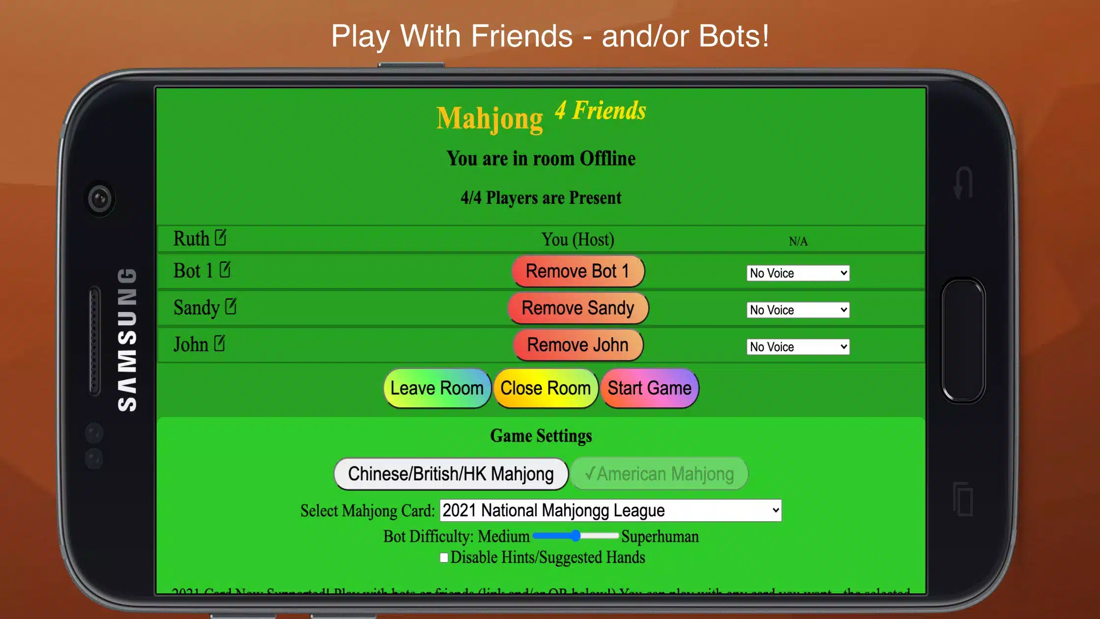 Mahjong 4 Friends Image 2