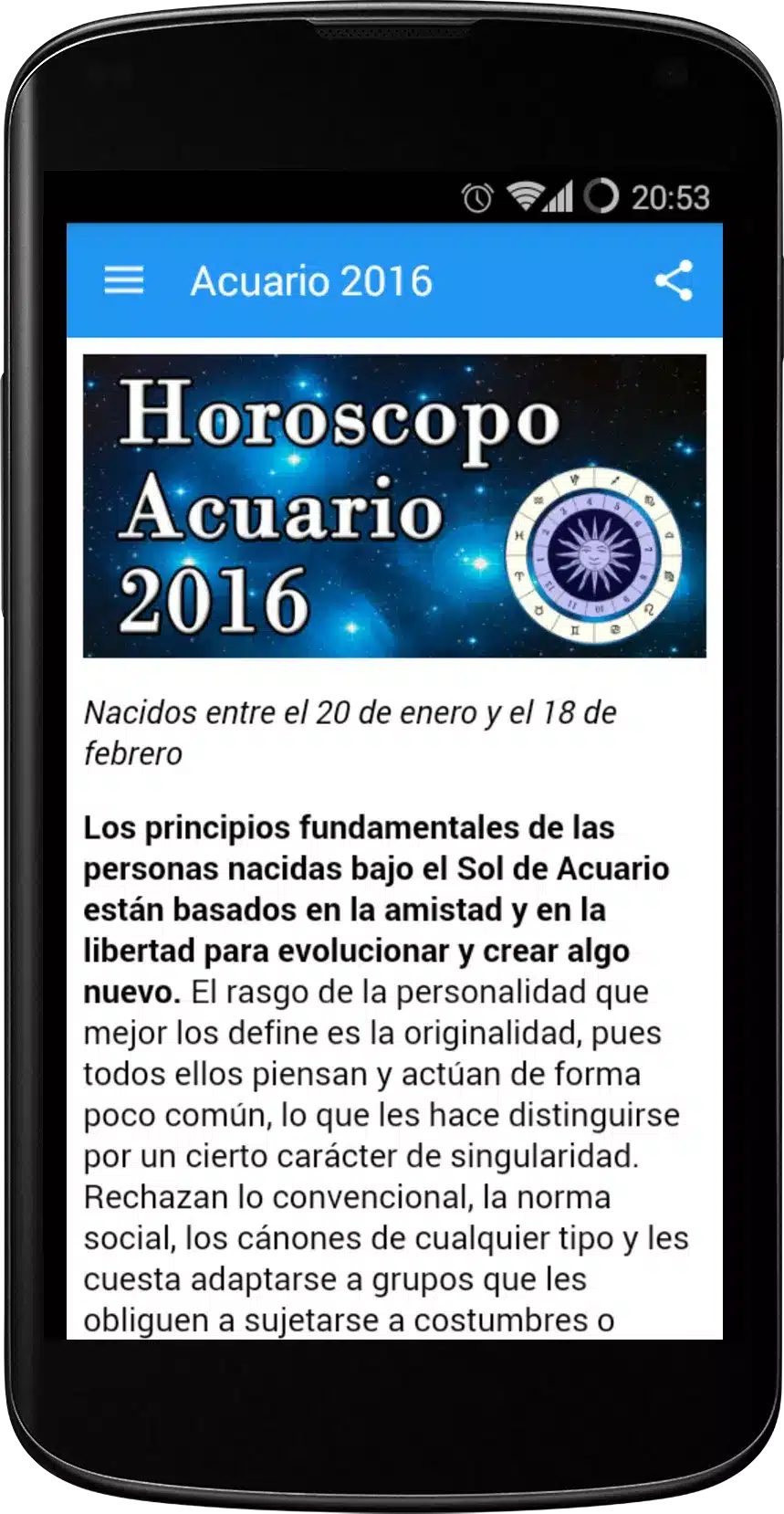 Horoscopo Acuario 2016 Image 3