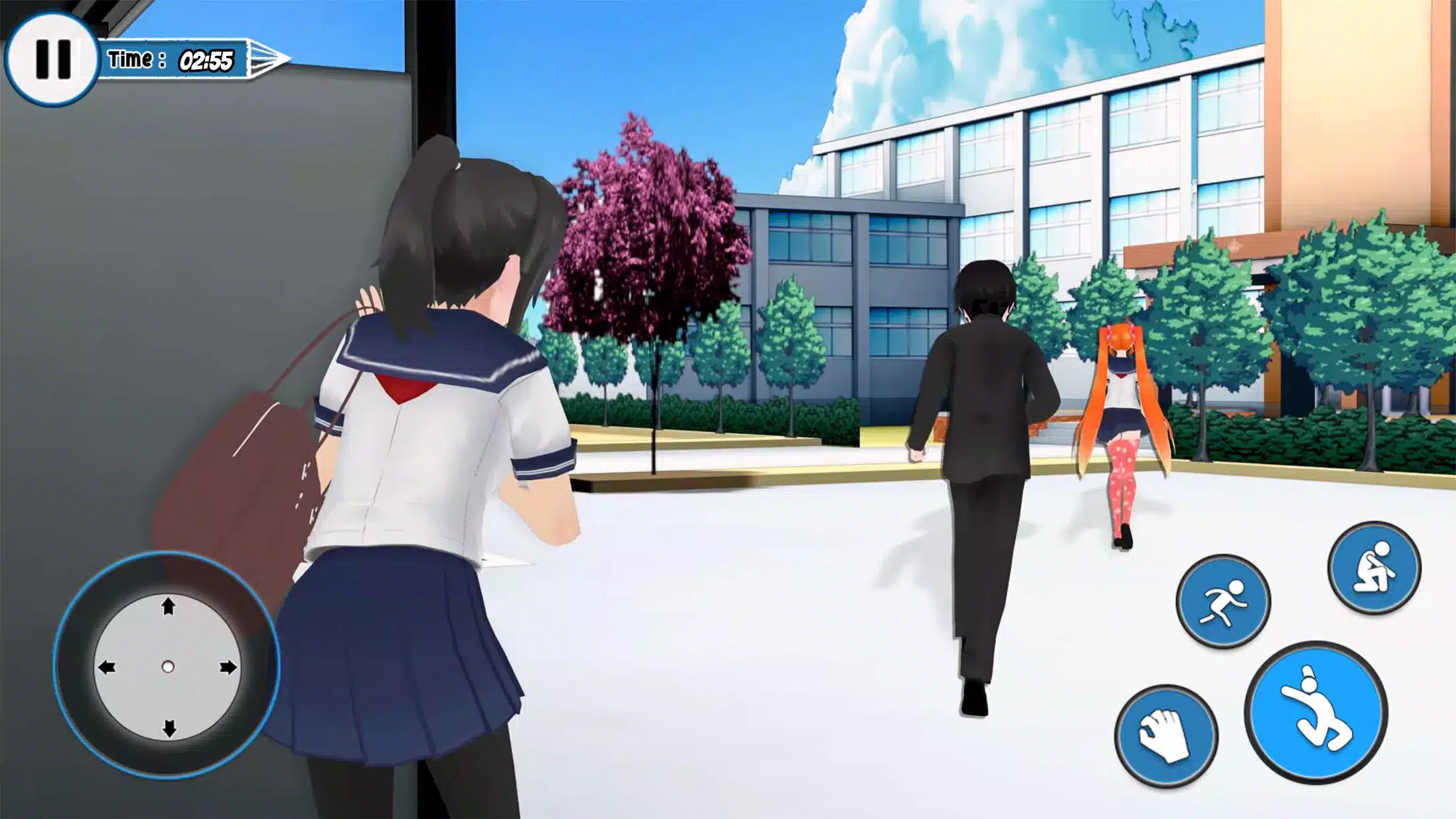 YUMI Anime High School Girl Life 3D Image 3
