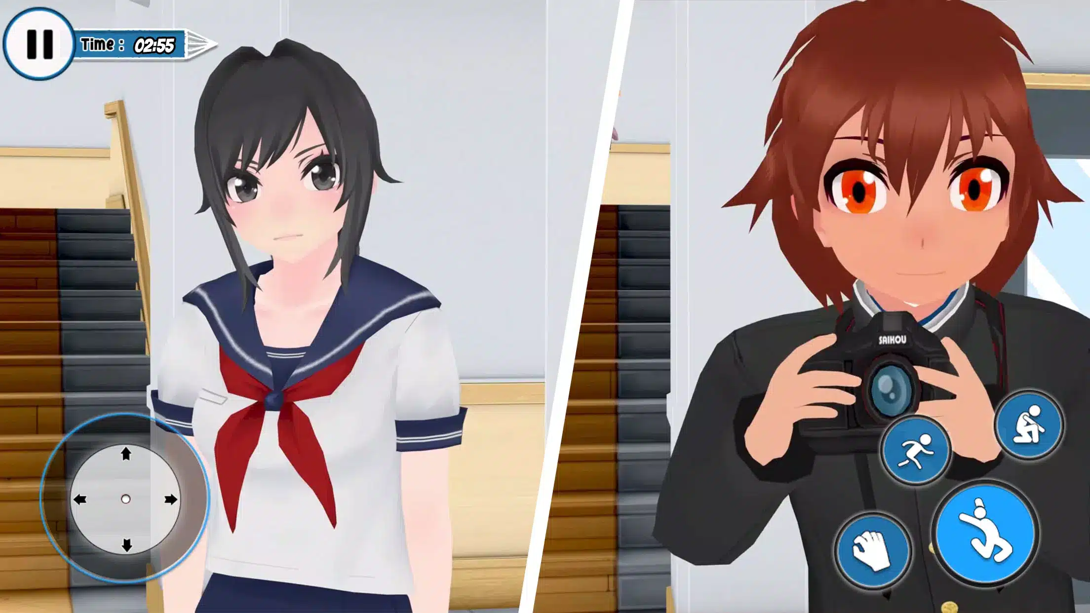 YUMI Anime High School Girl Life 3D Image 4