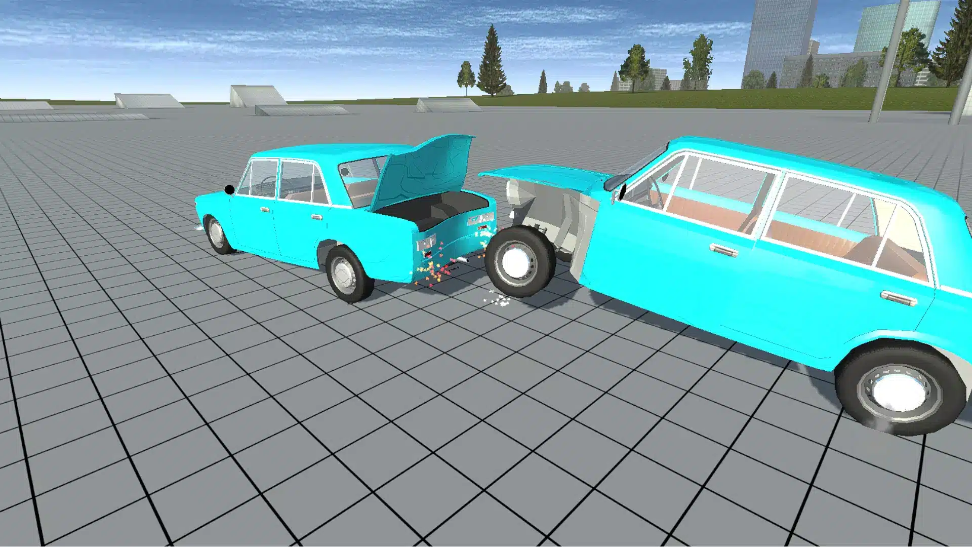 Simple Car Crash Physics Sim Image 4