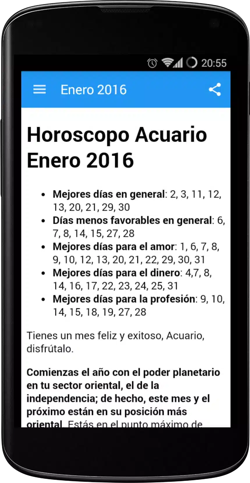 Horoscopo Acuario 2016 Image 1