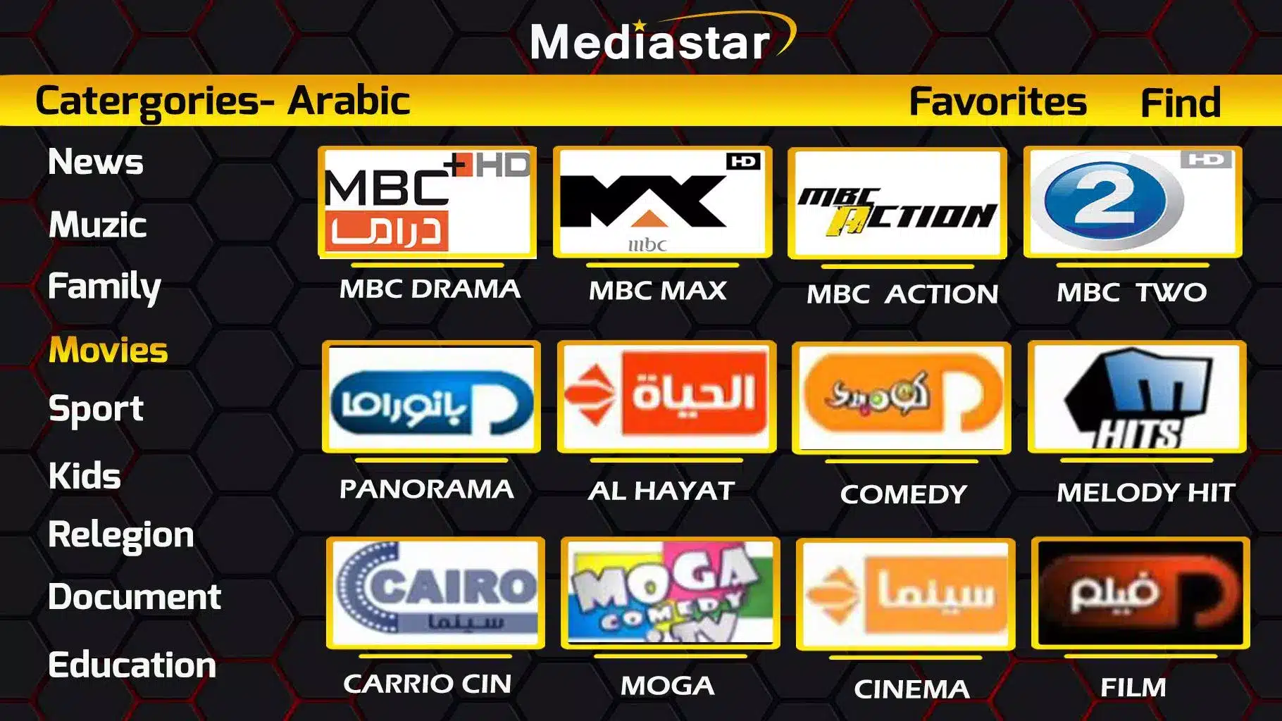 Mediastar-IPTV Pro Image 4