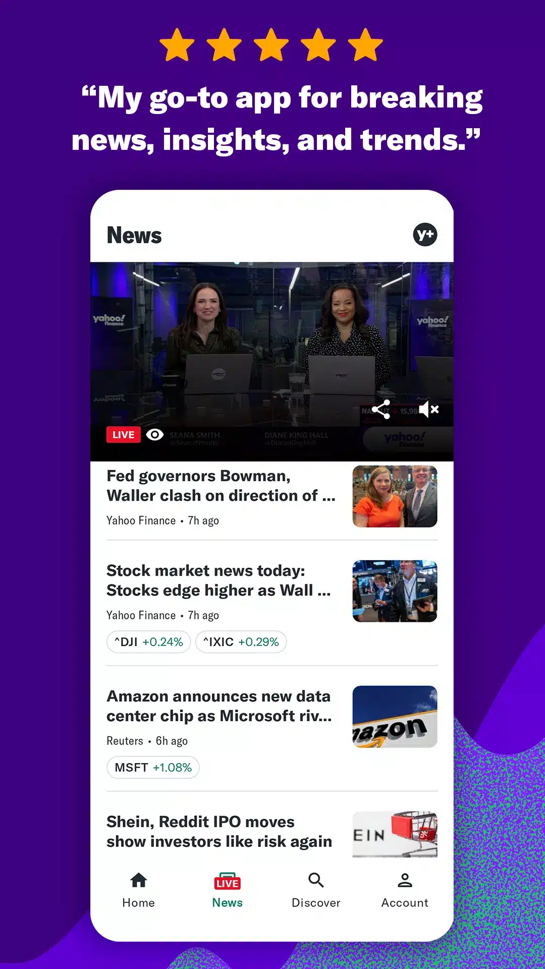 Yahoo Finance: Stock News Image 5