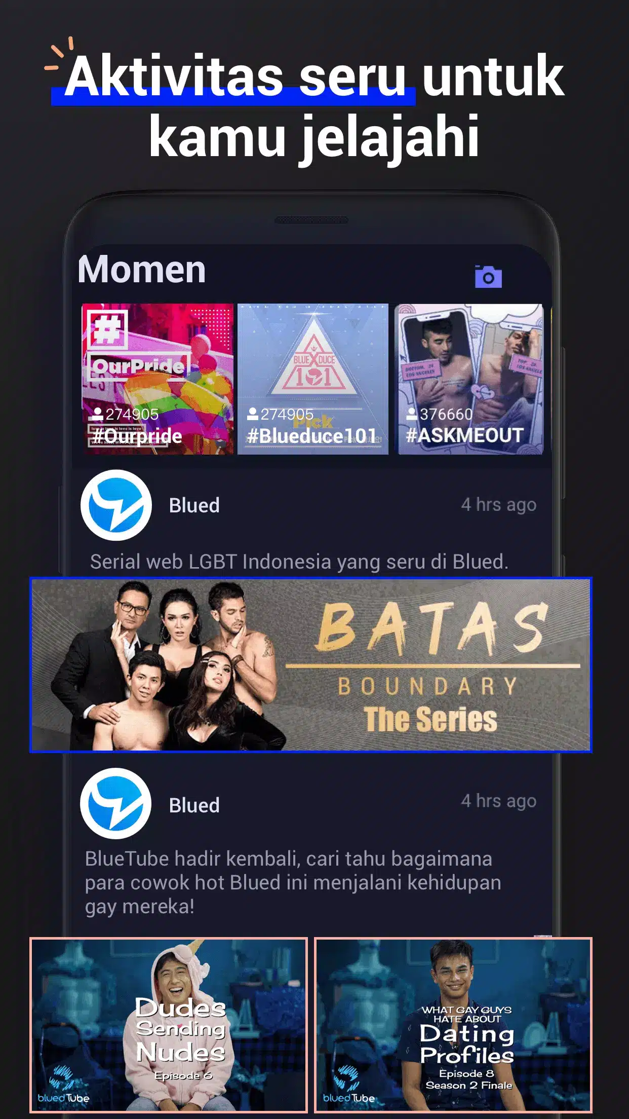 Blued – Men’s Video Chat & LIVE Image 6