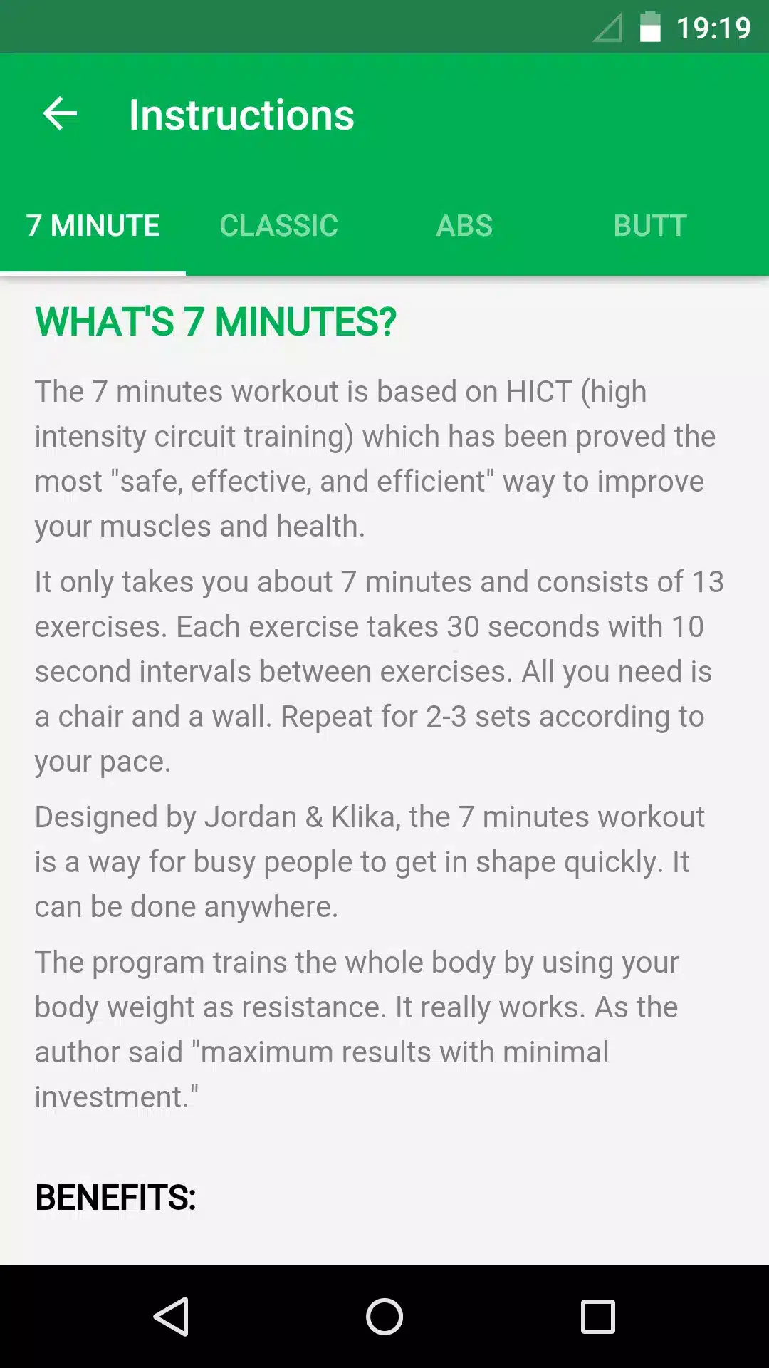 7 Minute Workout Image 7