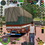 Indian Lorry Truck Driving 3d Icon